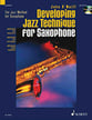 DEVELOPING JAZZ TECH B FL SAX-BK/CD-P.O.P. cover